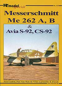 HT Model Special 915 Messerschmitt Me 262 A,B & Avia S-92, CS-92