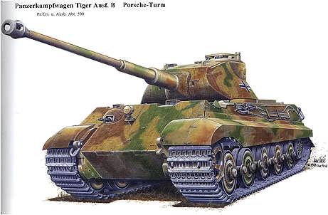 Schwere Panzer in Detail